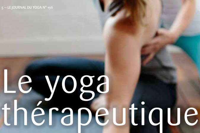 Julien Lorenz Avec le Dr N. Chandrasekaran paru dans le journal du Yoga n°196