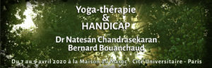 Formation Yoga Thérapie et Handicap du 7 au 9 avril 2020 Maison du Maroc - Cité Universitaire - Paris