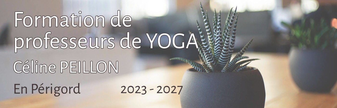 Formation de professeurs de Yoga par Céline Peillon en Périgord 2023-2027