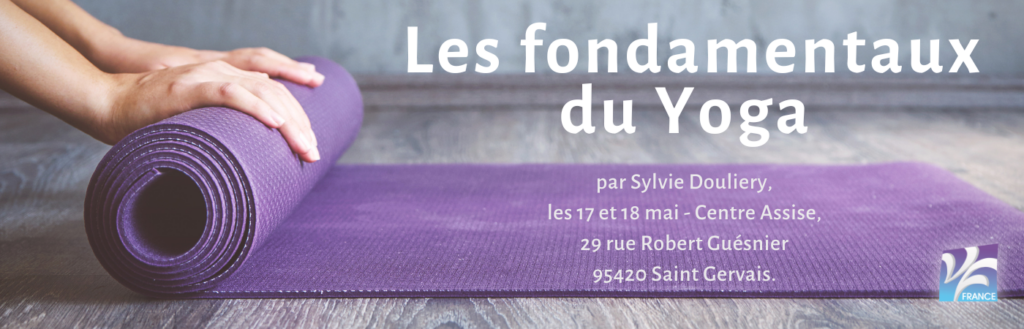 bandeau "les fondamentaux du yoga"