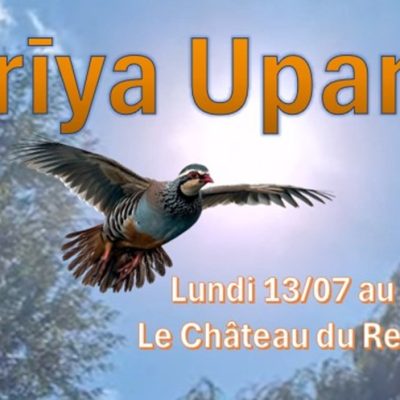 Stage d'été de Chant Védique, Taittirīya Upaniṣad" avec Jens Keygnaert et Sophia Gomis